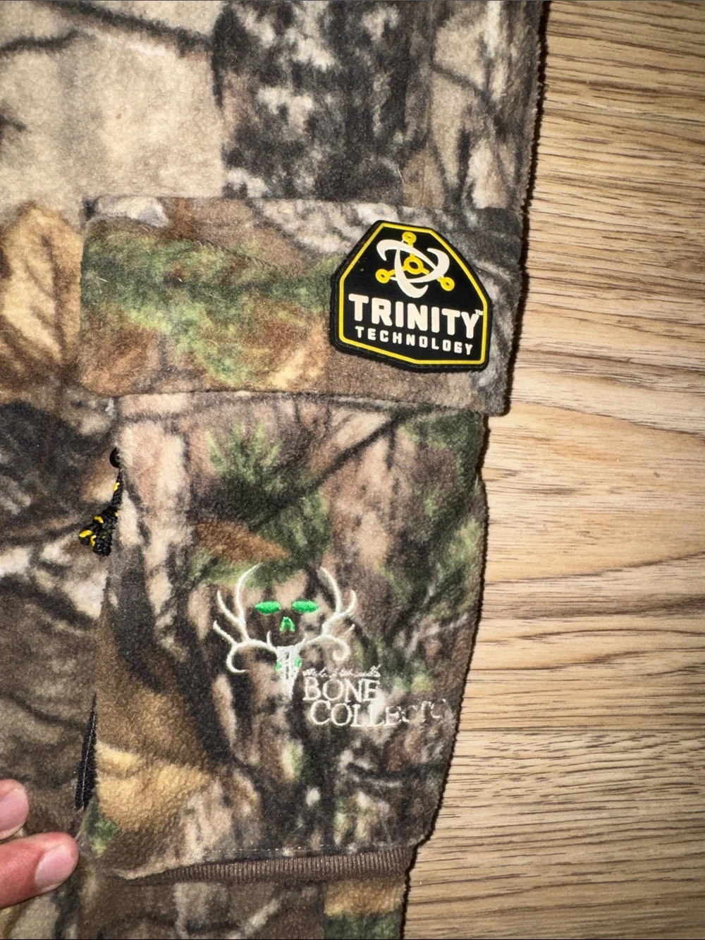 Realtree Scent Blocker Bone Collector  Camouflage Cargo Pants in Brown and Green